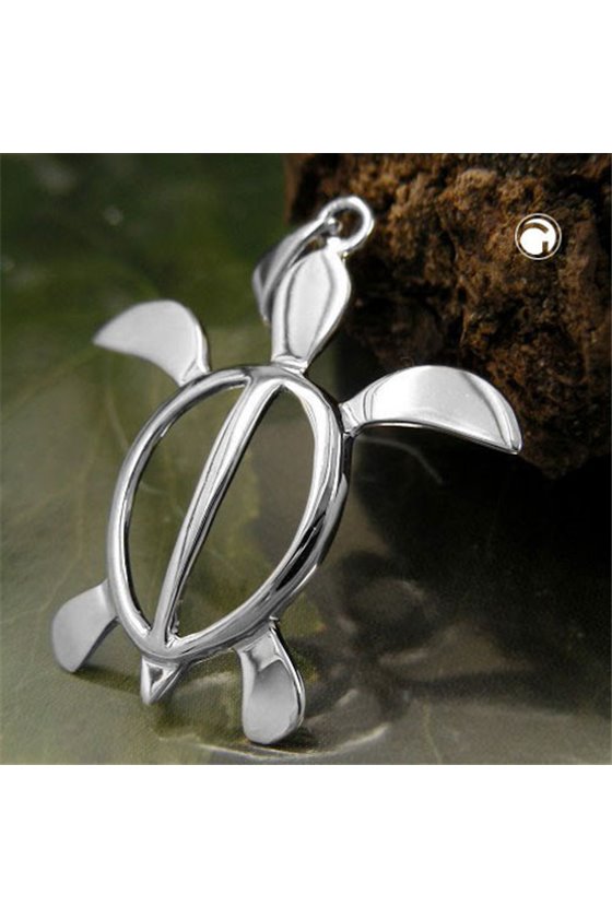 PENDANT TORTOISE TURTLE SILVER 925
