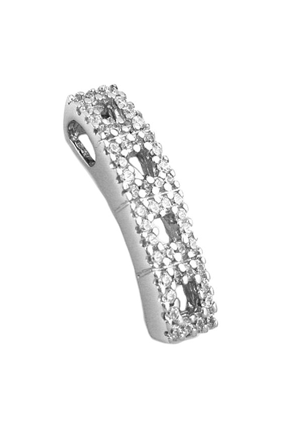 PENDANT ZIRCONIA CRYSTALS SILVER 925