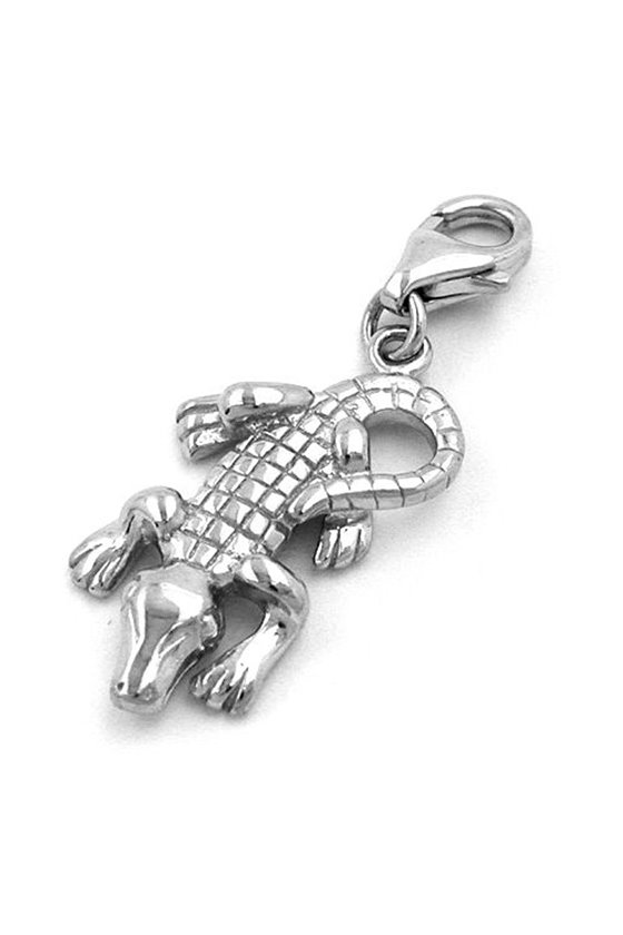 CHARM CROCODILE SILVER 925
