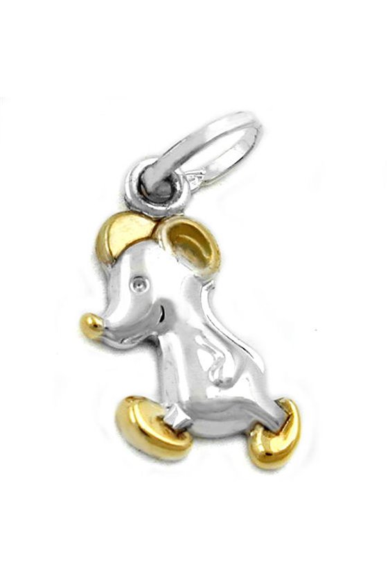 PENDANT MOUSE SILVER 925