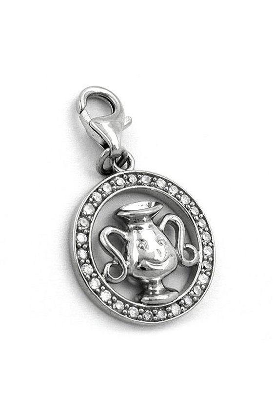 PENDANT CHARM AQUARIUS SILVER 925