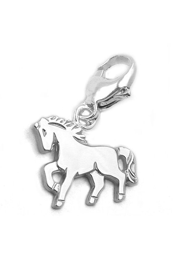 CHARM HORSE SILVER 925