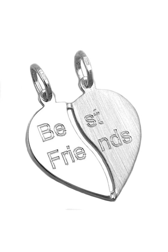 PENDANT FRIENDSHIP 2 HEARTS SILVER 925