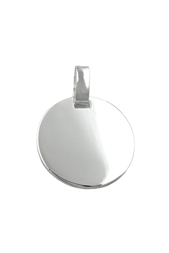 PENDANT TO BE ENGRAVED 16MM SILVER 925