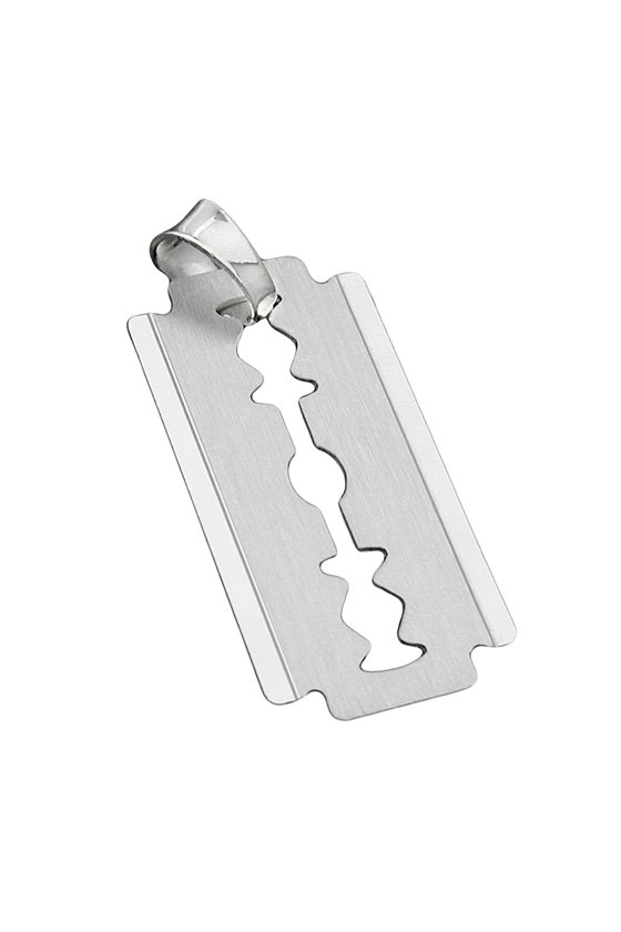 PENDANT RAZOR-BLADE SILVER 925