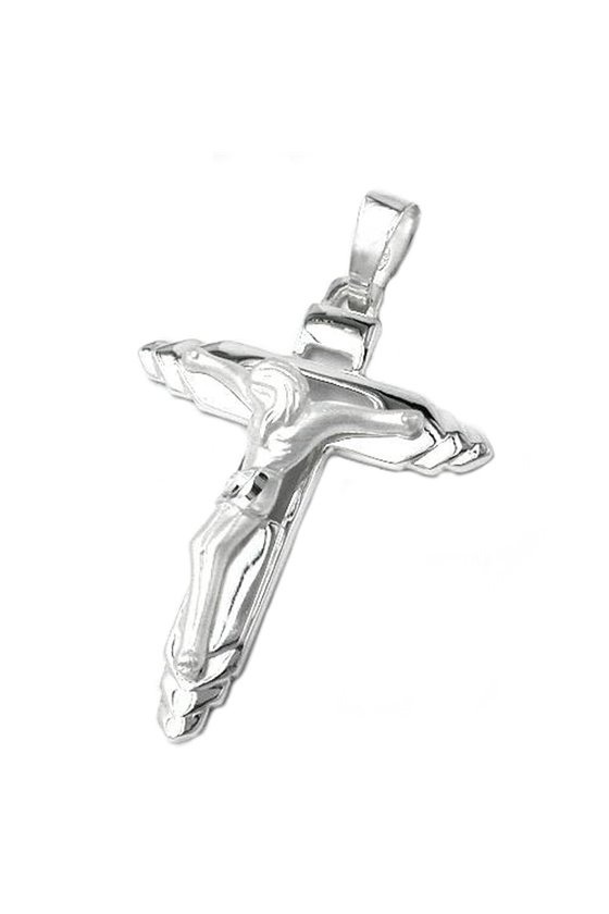 PENDANT LARGE CRUCIFIX SILVER 925