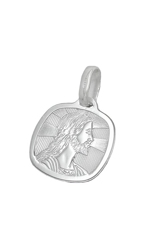 RELIGIOUS MEDAL JESUS SILVER 925