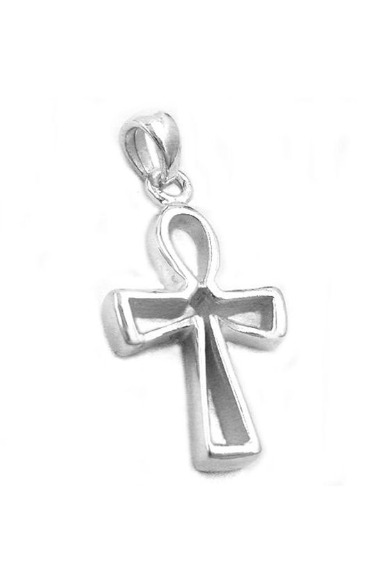 PENDANT SMALL CROSS ANGEL SILVER 925