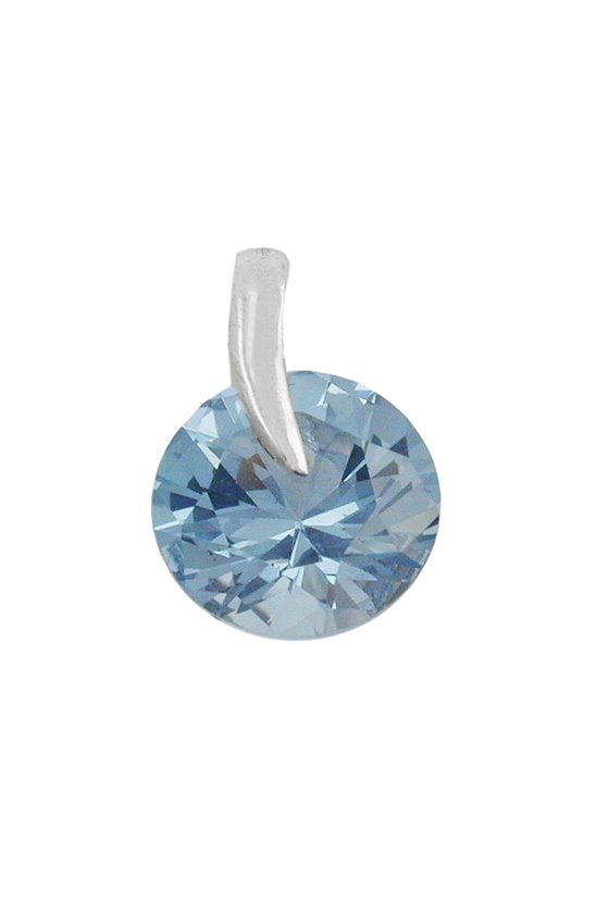 PENDANT AQUAMARINE SILVER 925