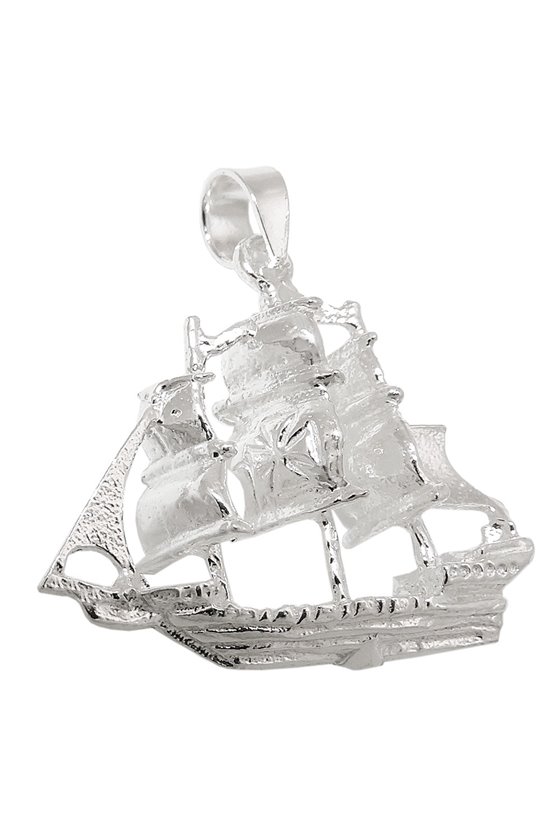 PENDANT SHIP SILVER 925