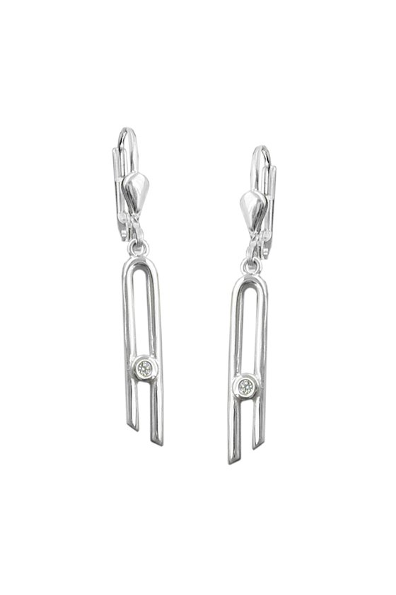 LEVERBACK EARRINGS FANTASY SILVER 925