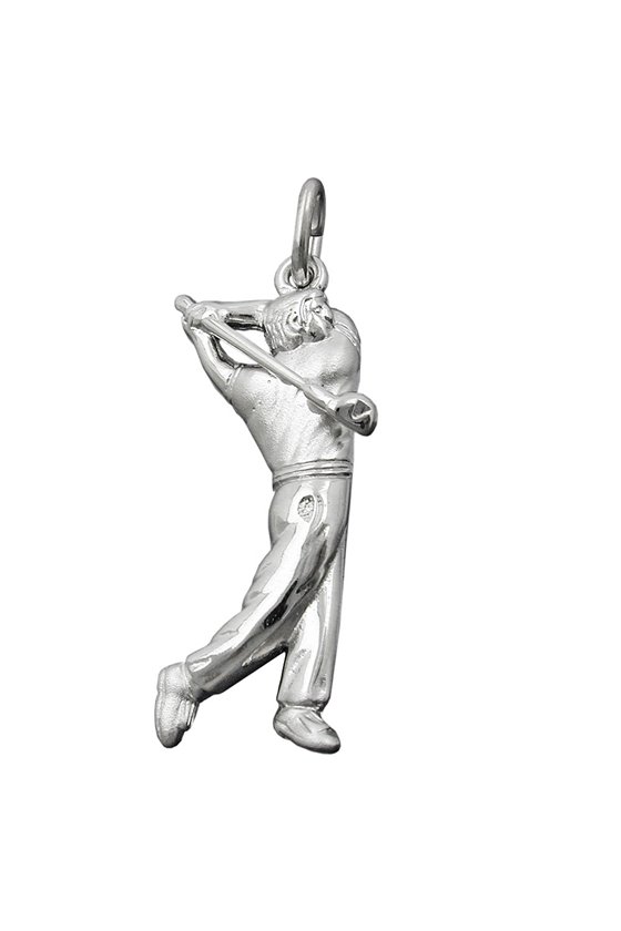 PENDANT GOLFER SILVER 925