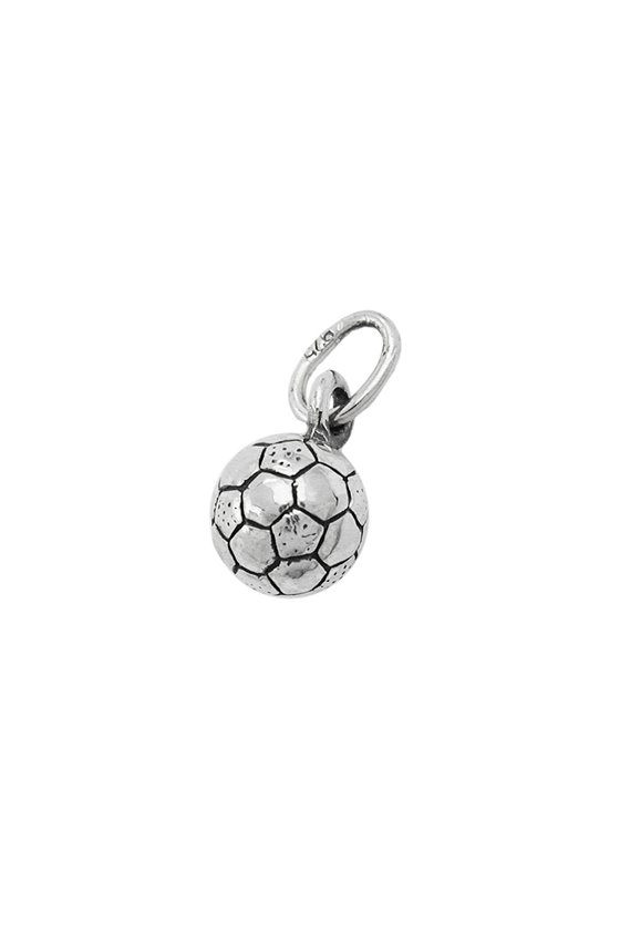 PENDANT FOOTBALL OXIDISED SILVER 925