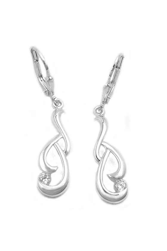 LEVERBACK EARRINGS FANTASY SILVER 925