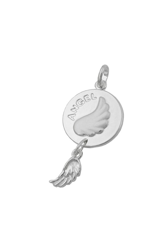 PENDANT -ANGEL- ENGRAVED SILVER 925