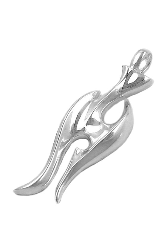 PENDANT FANTASY POLISHED SILVER 925