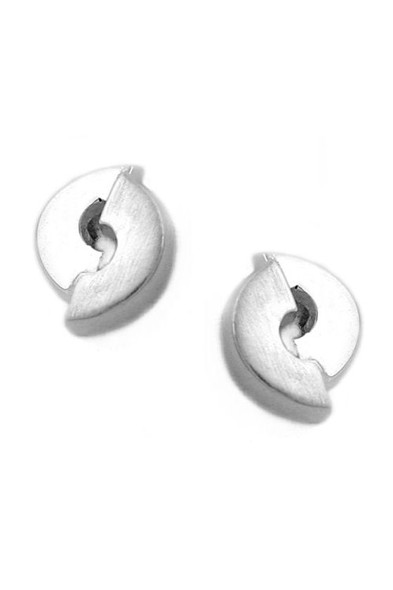 EARRING 2 RINGS SILVER 925
