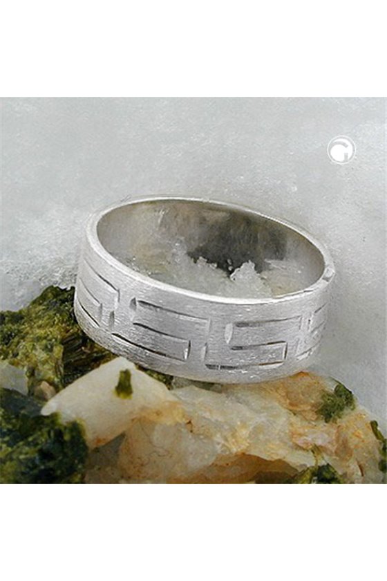 RING MATTE & SHINY SILVER 925