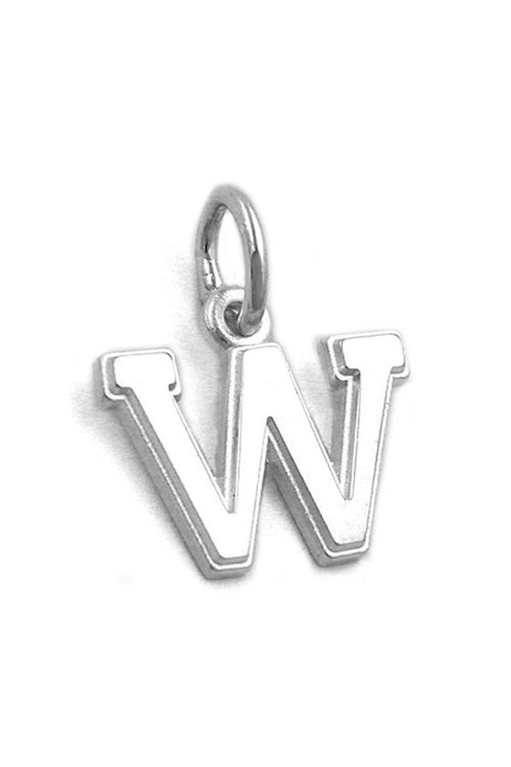 PENDANT INITIALE W SILVER 925