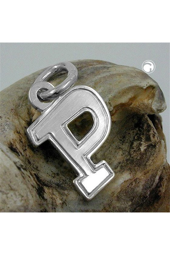 PENDANT INITIAL P SILVER 925