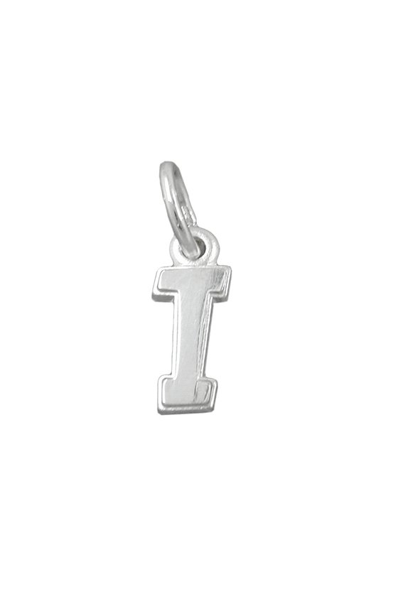 PENDANT INITIAL I SILVER 925