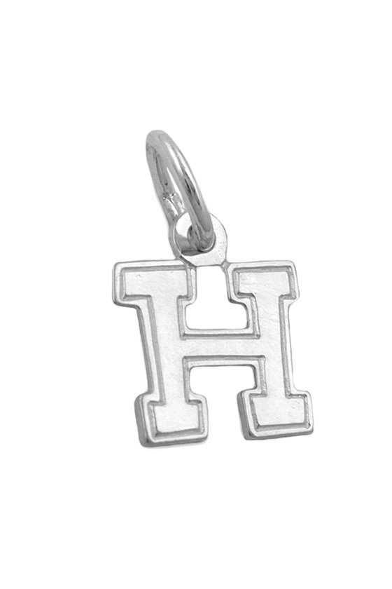PENDANT INITIAL H SILVER 925