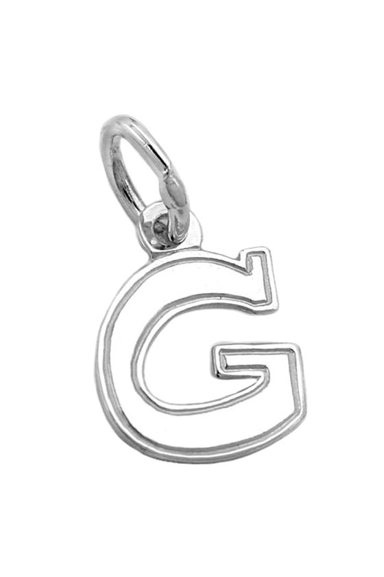 PENDANT INITIAL G SILVER 925