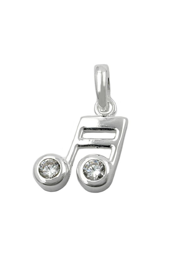 PENDANT NOTE SEMIQUAVER SILVER 925