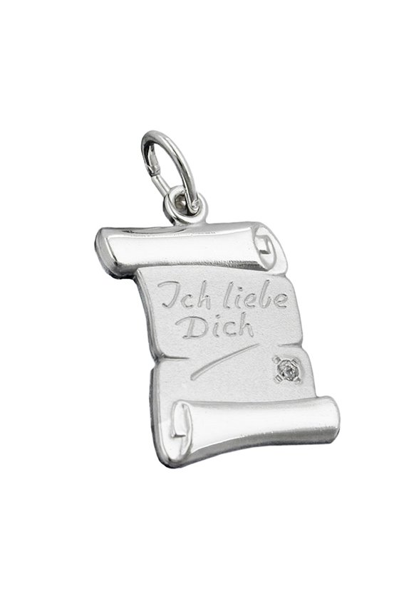 PENDANT -ICH LIEBE DICH- SILVER 925