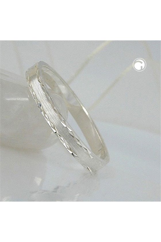 RING BORDER WITH DIAMOND CUT 925