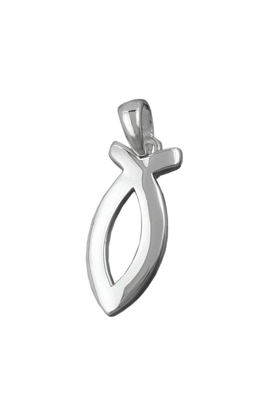 PENDANT JESUS-SIGN FISH SILVER 925