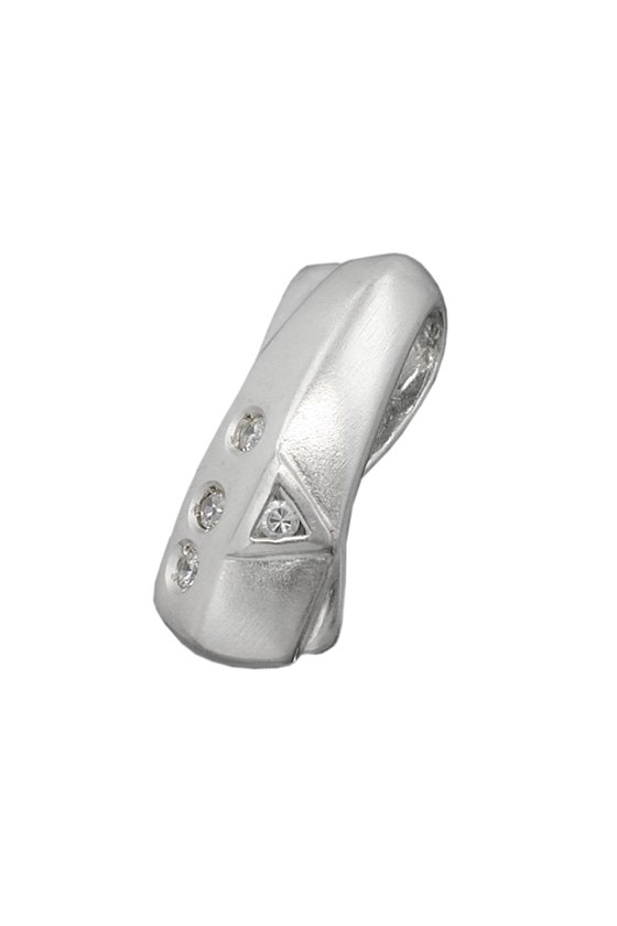 PENDANT 3X1 ZIRCONIA SILVER 925