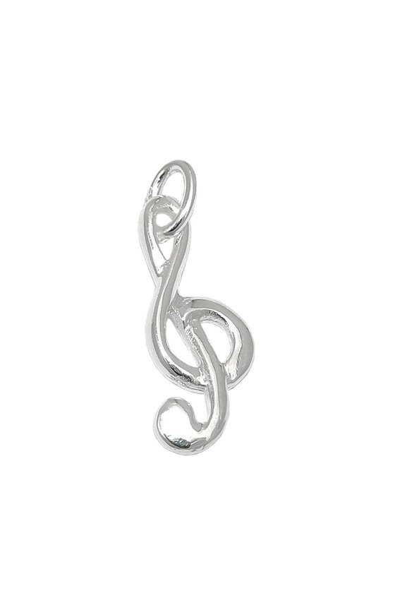 PENDANT MUSICAL CLEF SILVER 925