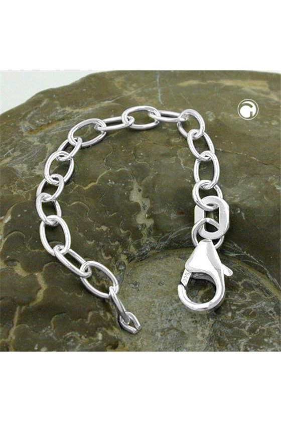 SHORT CHAIN 7CM SILVER 925