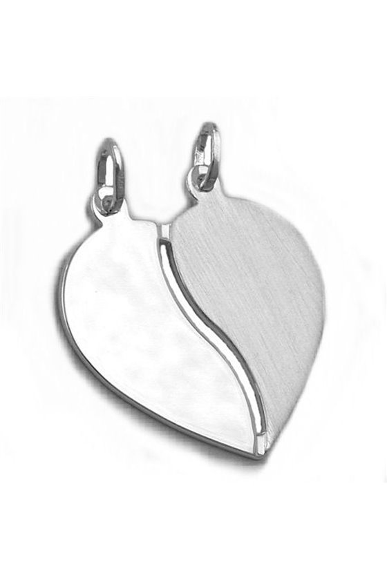 FRIENDSHIP PENDANTS 2 HEARTS SILVER 925