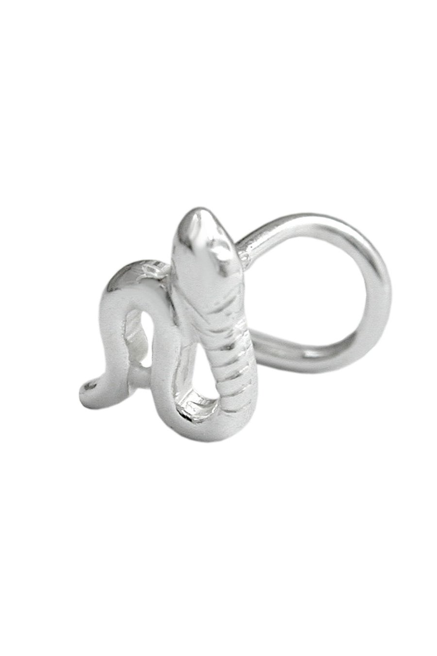NOSE SCREW SNAKE SILVER 925
