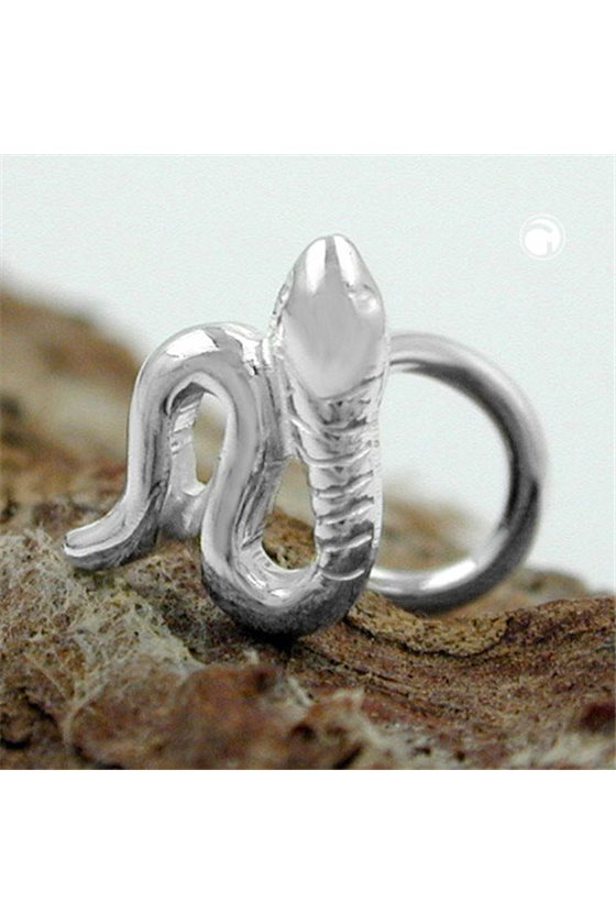 NOSE SCREW SNAKE SILVER 925