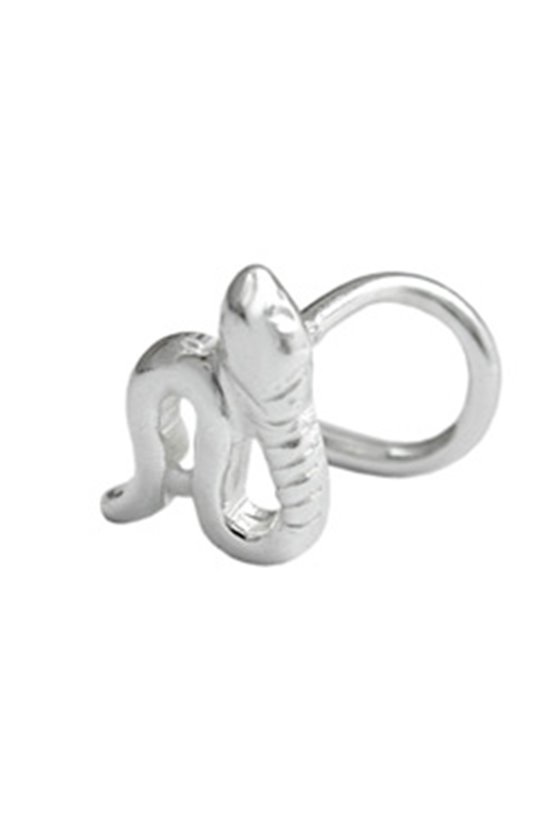 NOSE SCREW SNAKE SILVER 925