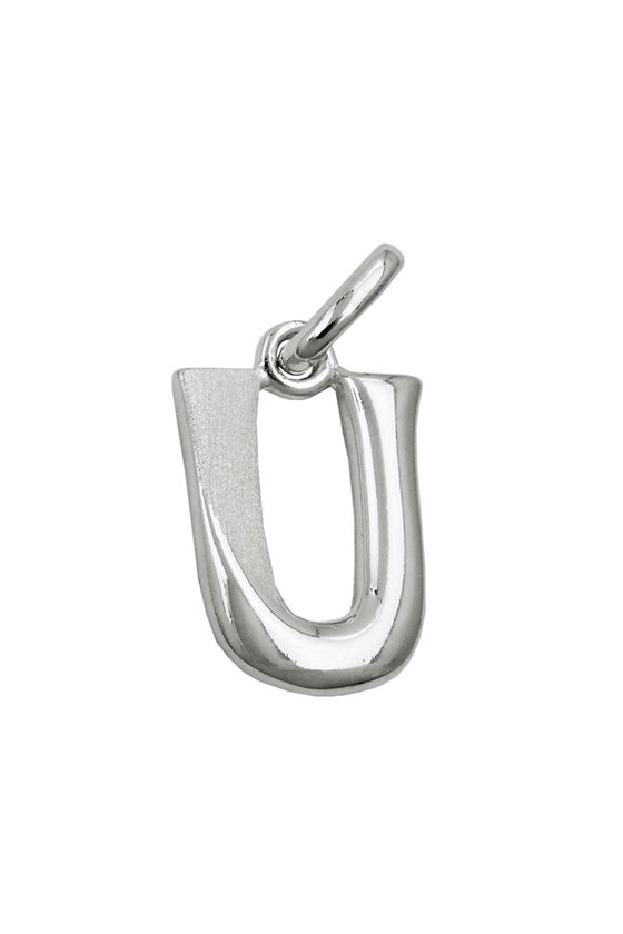 PENDANT INITIAL U SILVER 925