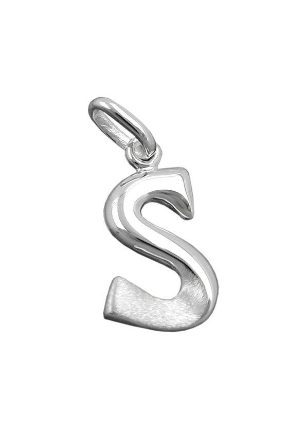 PENDANT INITIAL S SILVER 925
