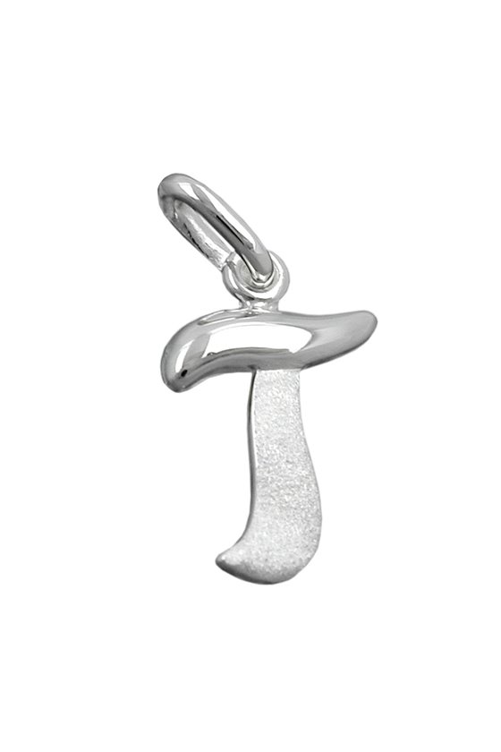 PENDANT INITIAL T SILVER 925