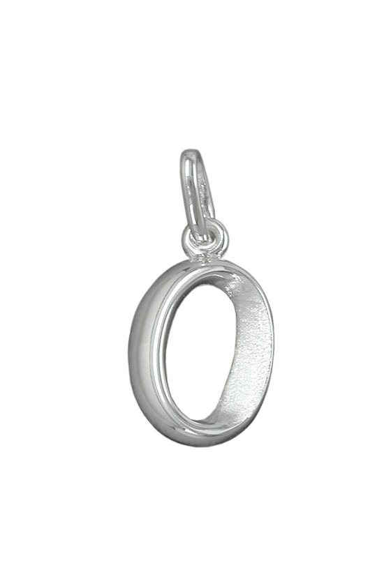 PENDANT INITIAL O SILVER 925