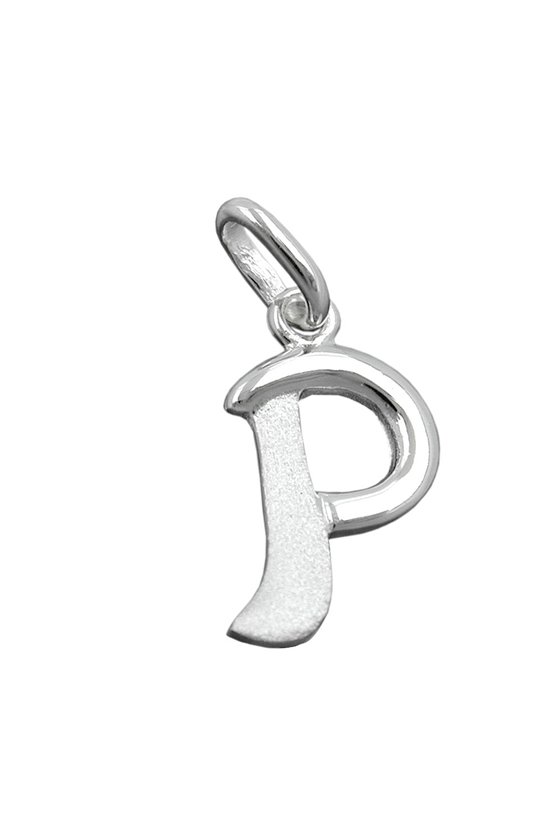 PENDANT INITIAL P SILVER 925