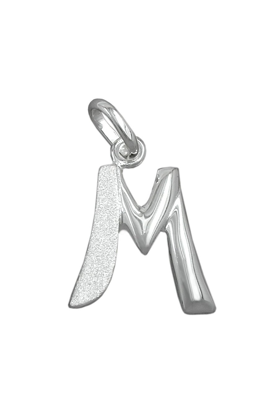 PENDANT INITIAL M SILVER 925
