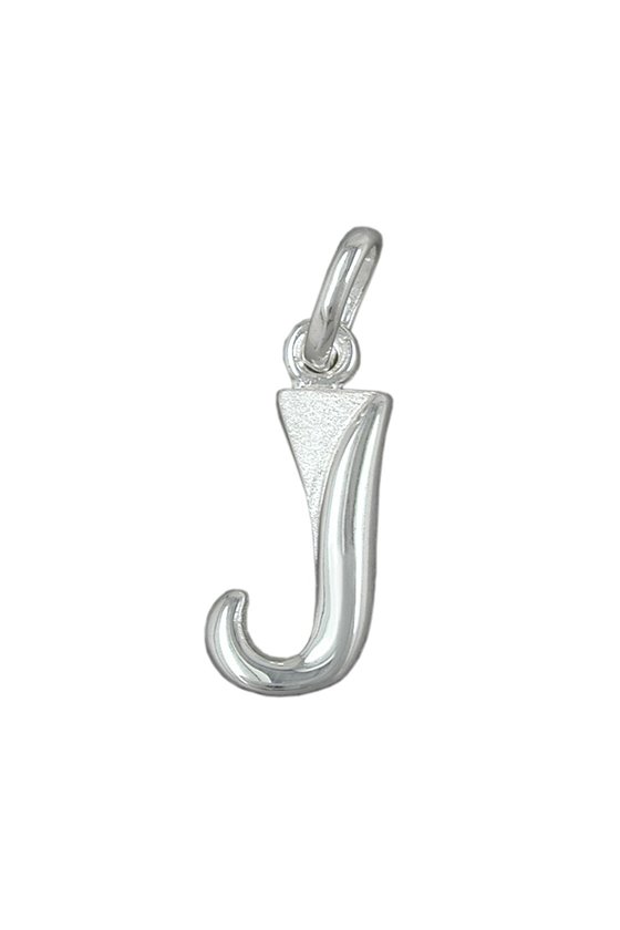PENDANT INITIAL J SILVER 925