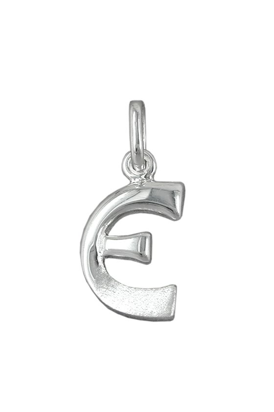 PENDANT INITIAL E SILVER 925