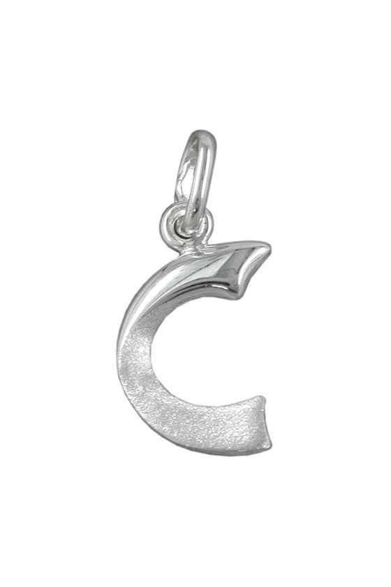 PENDANT INITIAL C SILVER 925