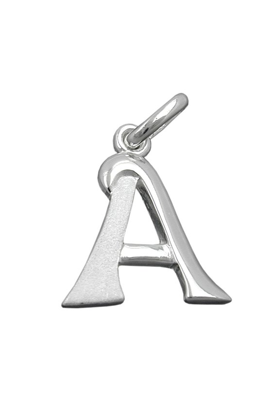 PENDANT INITIAL A SILVER 925