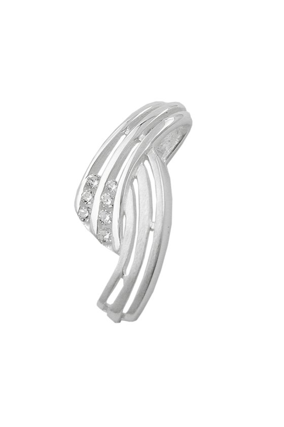 PENDANT ZIRCONIA CRYSTALS SILVER 925