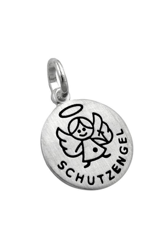 PENDANT ENGRAVED SCHUTZENGEL SILVER 925